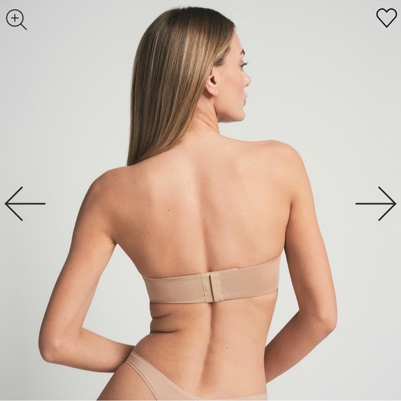 Skims ultimate strapless push up bra- clay. 34c nwt - Picture 3 of 9
